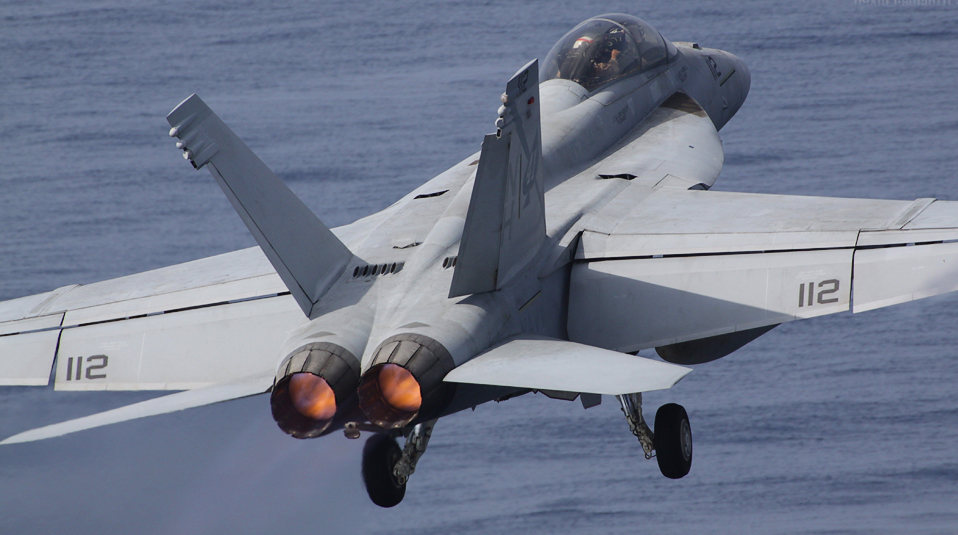 Super Hornet rudders