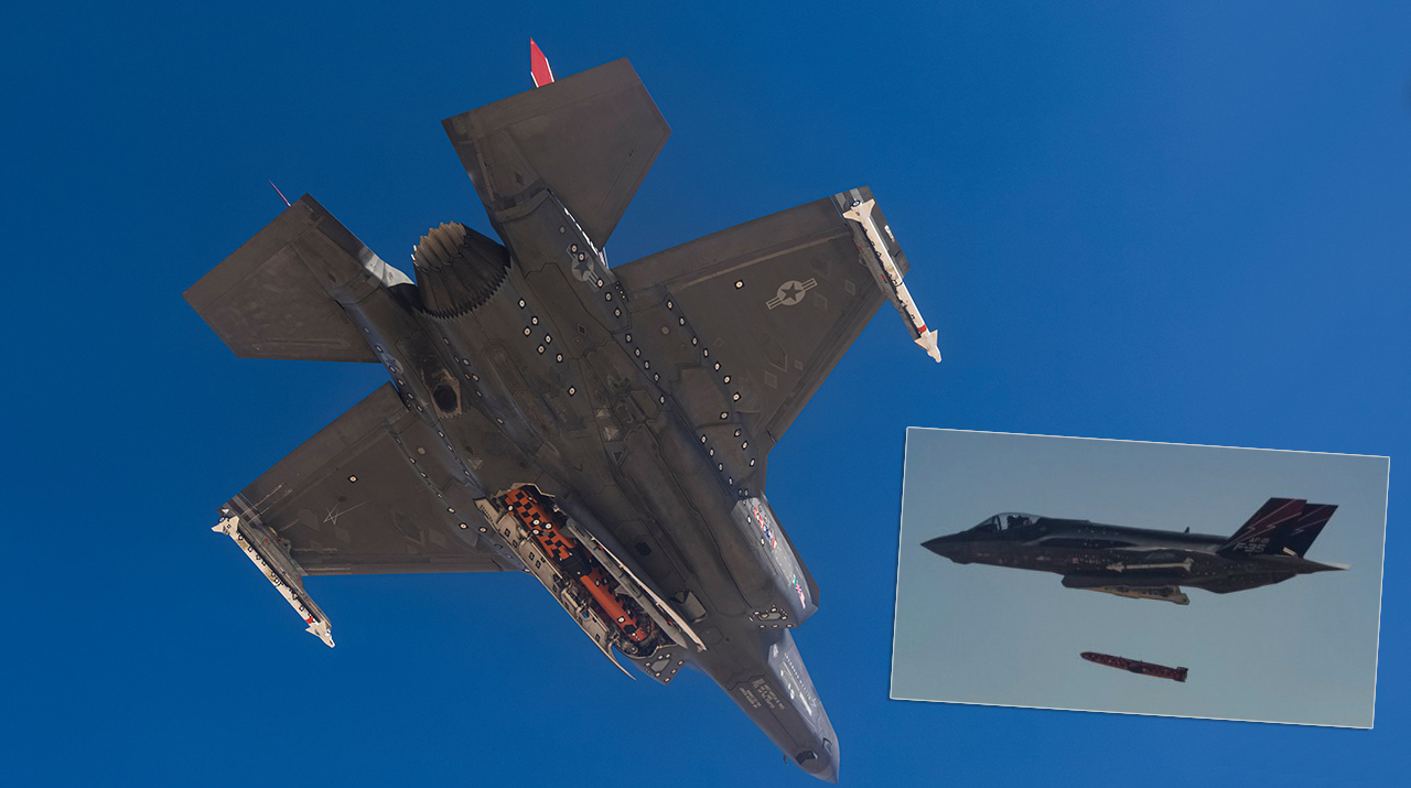 F-35 JSM (Joint Strike Missile) missile drop