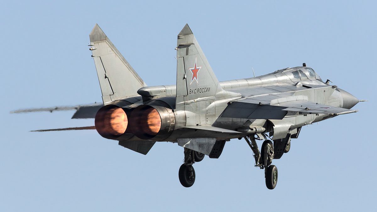 MiG-31 North Pole