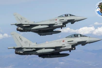 Italian Air Force Eurofighter Typhoons QRA