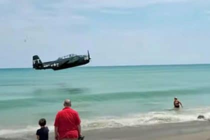TBM Avenger Ditching