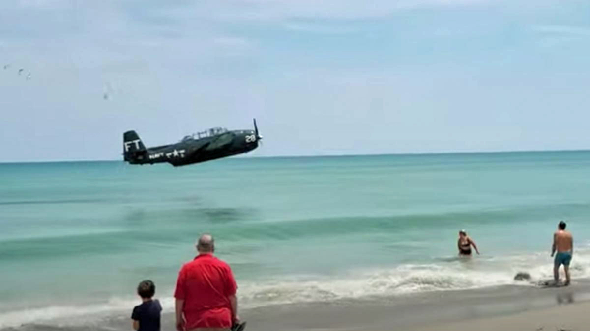 TBM Avenger Ditching