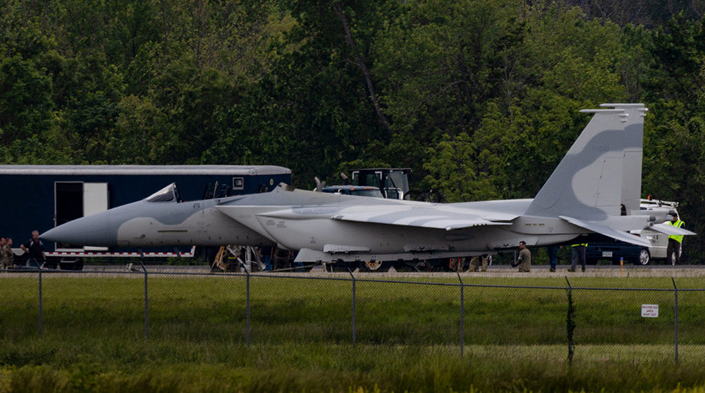 F-15QA recovery