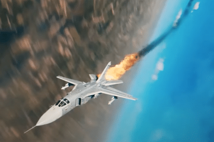 Su-24 shot down