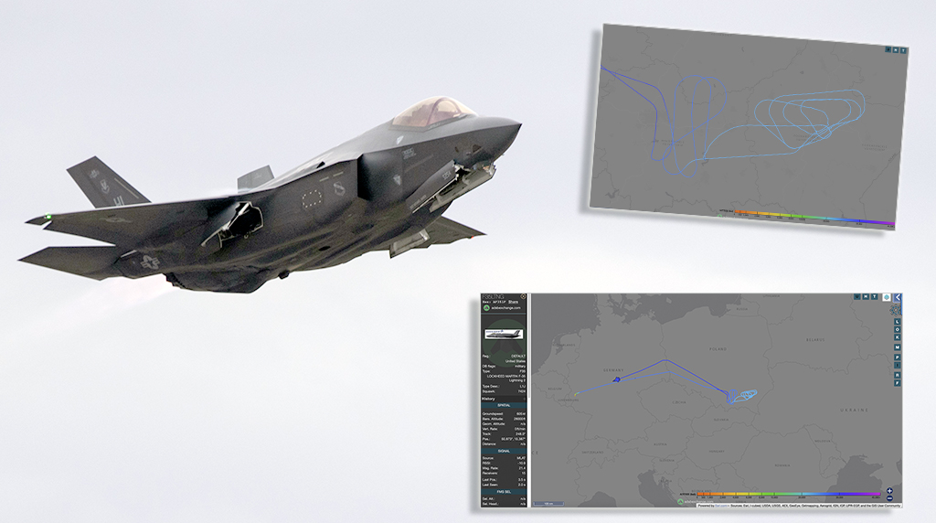 F-35 tracking East Europe