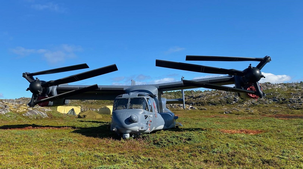 CV-22 Osprey Stranded Norway