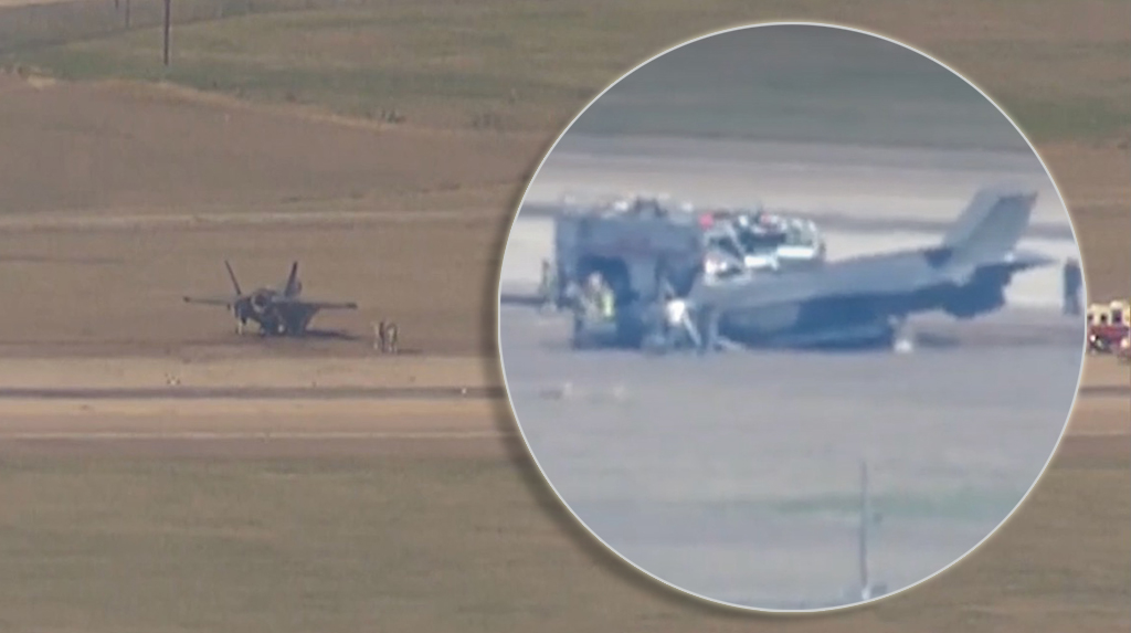 F-35B Crash