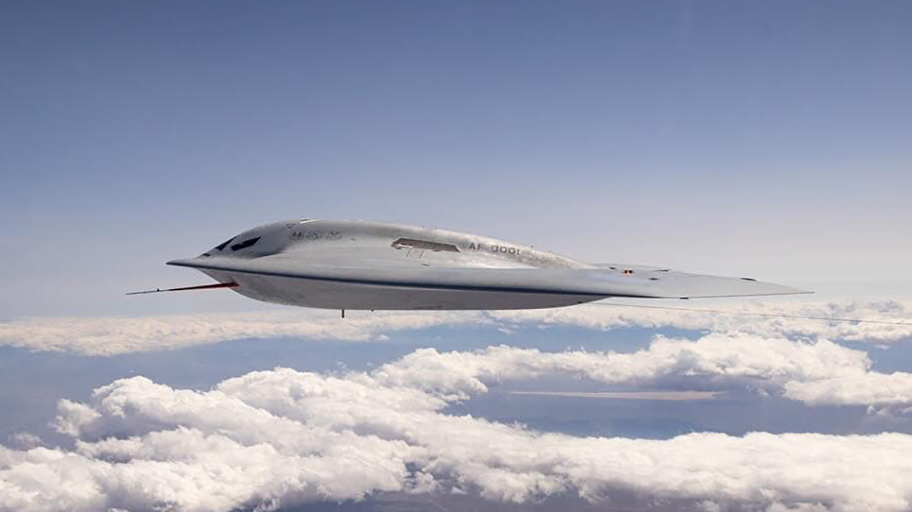 B-21 in flight