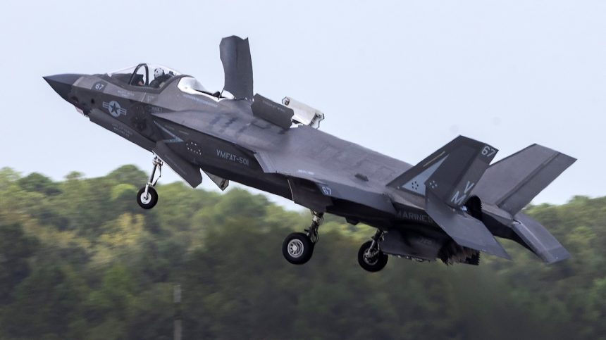 F-35B 2023 crash