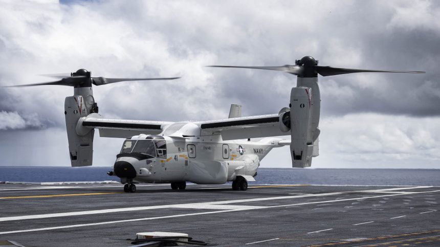 CMV-22 Maintenance Time Reduction