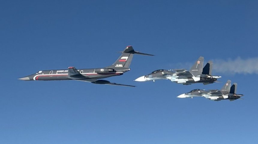 Tu-134 Black Pearl Intercepted