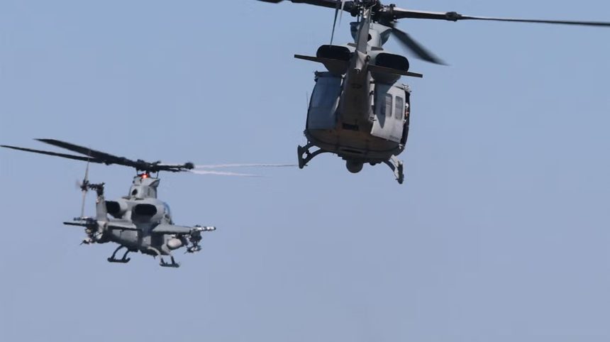 Red Wolf AH-1Z Atlantic Test Range