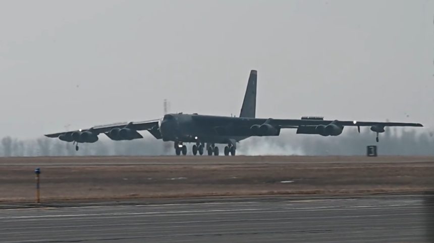 B-52H Stratofortress bombers deployed to RAF Fairford